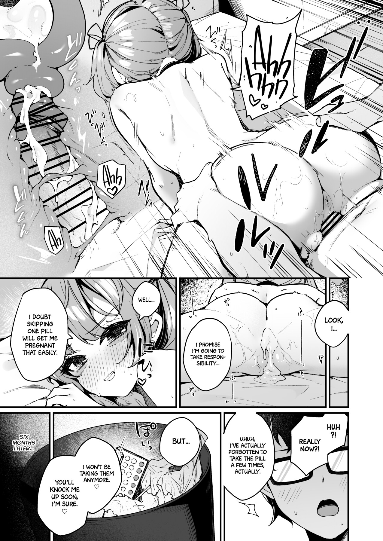 Hentai Manga Comic-Love advice is almost always about sex, right!? ~A story about crossing the line and having sex with a bad friend and junior~-Read-30